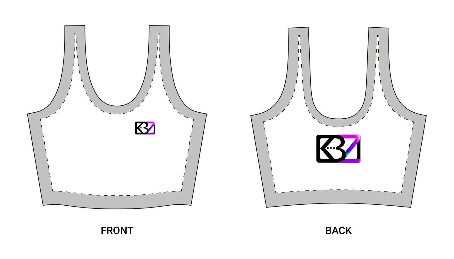 Brassière de sport 97KB'Z - White edition